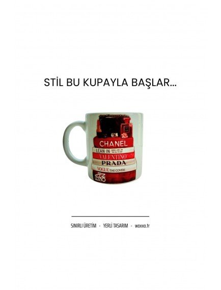 Stil Sahibi Markaların Dansı Şık Porselen Kupa Stil Sahibi Markaların Dansı Şık Porselen Kupa