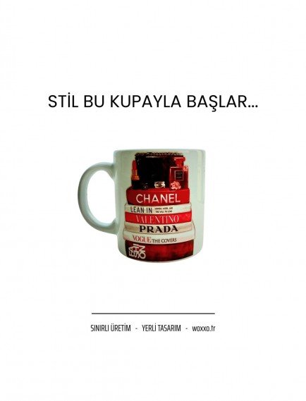 Stil Sahibi Markaların Dansı Şık Porselen Kupa Stil Sahibi Markaların Dansı Şık Porselen Kupa