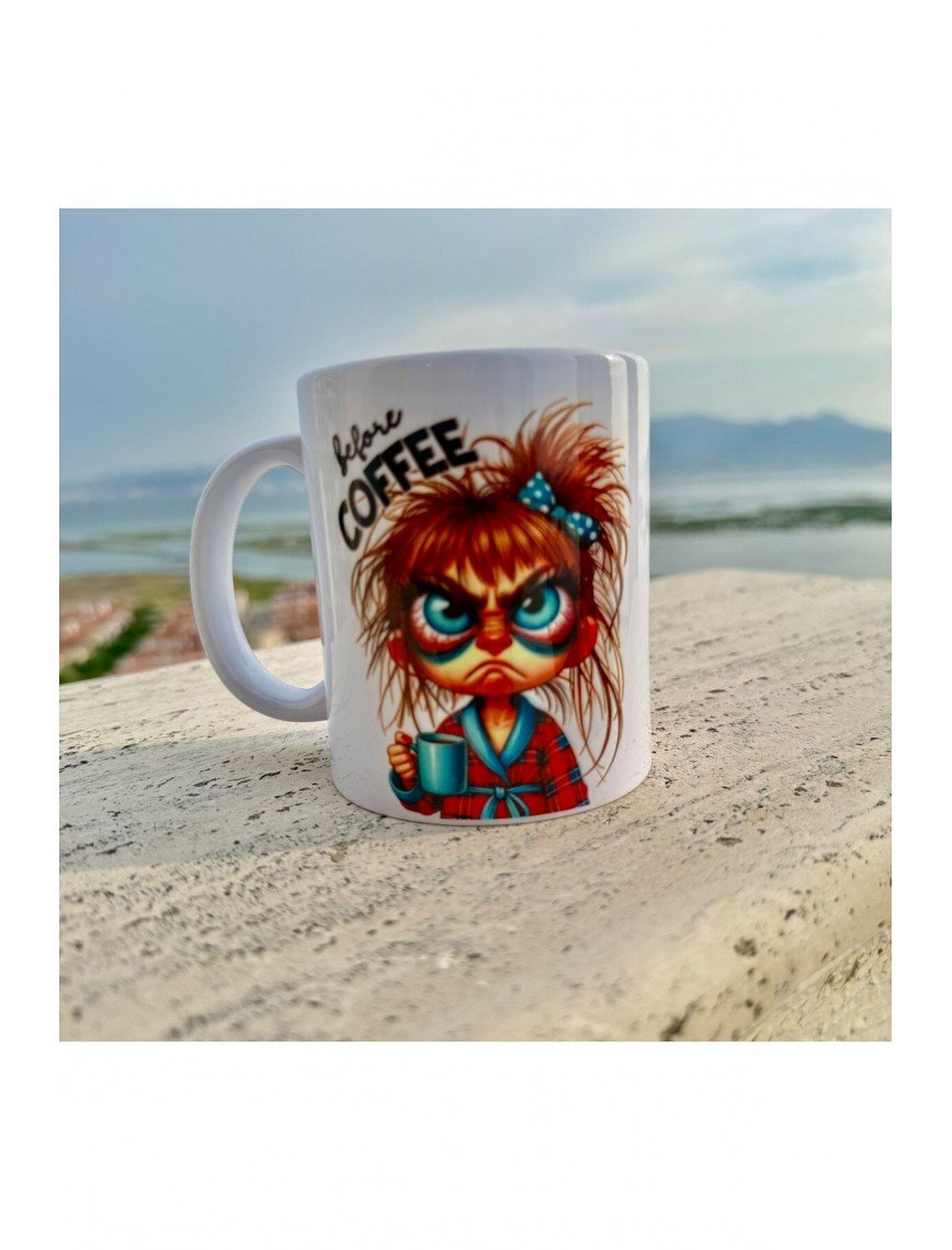 Before After Coffee Karakterli Kupa Before After Coffee Karakterli Kupa