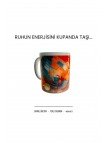 Soyut Sanat Desenli Renkli Kupa - Seramik Soyut Sanat Desenli Renkli Kupa - Seramik