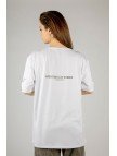 Woxxo Glow from the world Baskılı Unisex Oversize T-Shirt -Beyaz Lycralı Modal/Pamuk Woxxo Glow from the world Baskılı Unisex Oversize T-Shirt -Beyaz Lycralı Modal/Pamuk