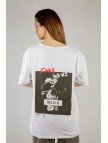 Woxxo Fake News Baskılı Unisex Oversize T-Shirt -Beyaz Lycralı Modal/Pamuk Woxxo Fake News Baskılı Unisex Oversize T-Shirt -Beyaz Lycralı Modal/Pamuk