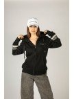 Woxxo Privacy the new secrecy Fermuarlı Kapüşonlu Unisex Sweatshirt - Siyah Street Baskılı Woxxo Privacy the new secrecy Fermuarlı Kapüşonlu Unisex Sweatshirt - Siyah Street Baskılı
