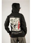 Woxxo I want The Whole World On Nothing Fermuarlı Kapüşonlu Unisex Sweatshirt - Siyah Street Baskılı Woxxo I want The Whole World On Nothing Fermuarlı Kapüşonlu Unisex Sweatshirt - Siyah Street Baskılı