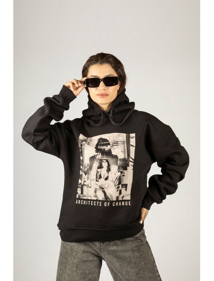 Woxxo Angel Premium Hoodie - Unisex Oversize Sweatshirt