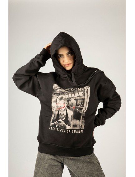 Woxxo MoneyPremium Hoodie - Unisex Oversize Sweatshirt