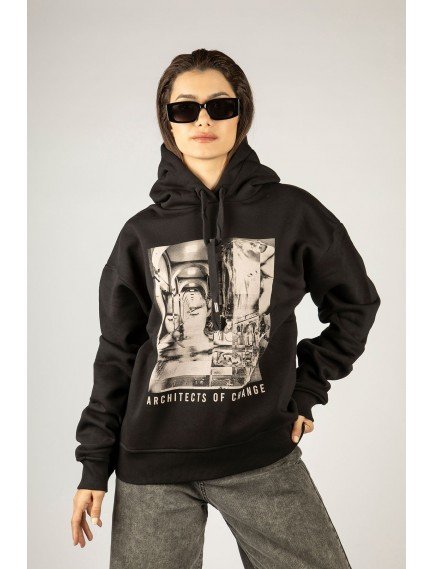 Woxxo Wrong Premium Hoodie - Unisex Oversize Sweatshirt