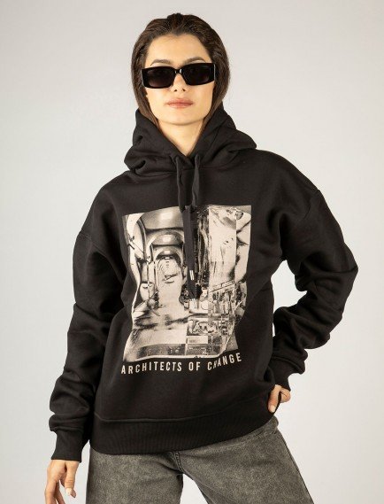 Woxxo Wrong Premium Hoodie - Unisex Oversize Sweatshirt