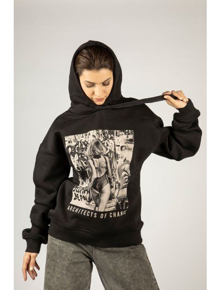 Woxxo World Premium Hoodie - Unisex Oversize Sweatshirt